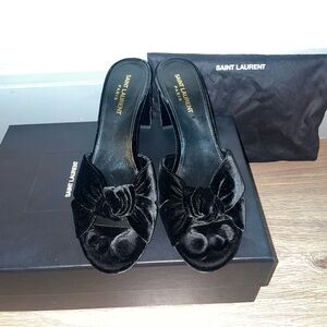 Authentic Saint Laurent Mule Sandal